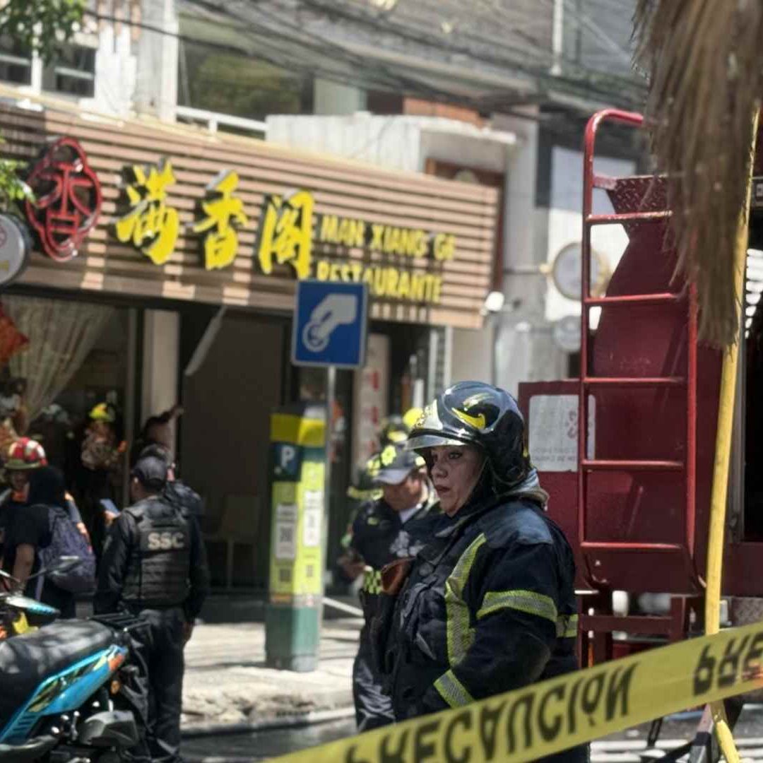 Incendio en restaurante´de Polanco. Foto: N+